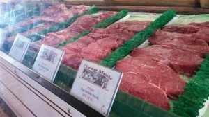 Choice meat selections at Owen's Meats in Cle Elum, WA. 