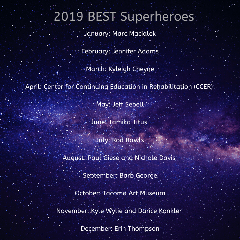 2019 BEST Superheroes