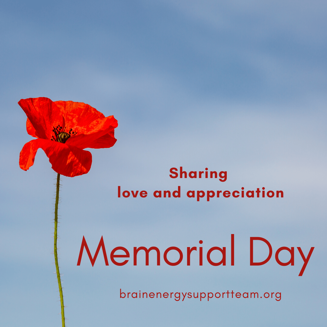 Memorial Day May 25, 2020: Sharing Our Love
