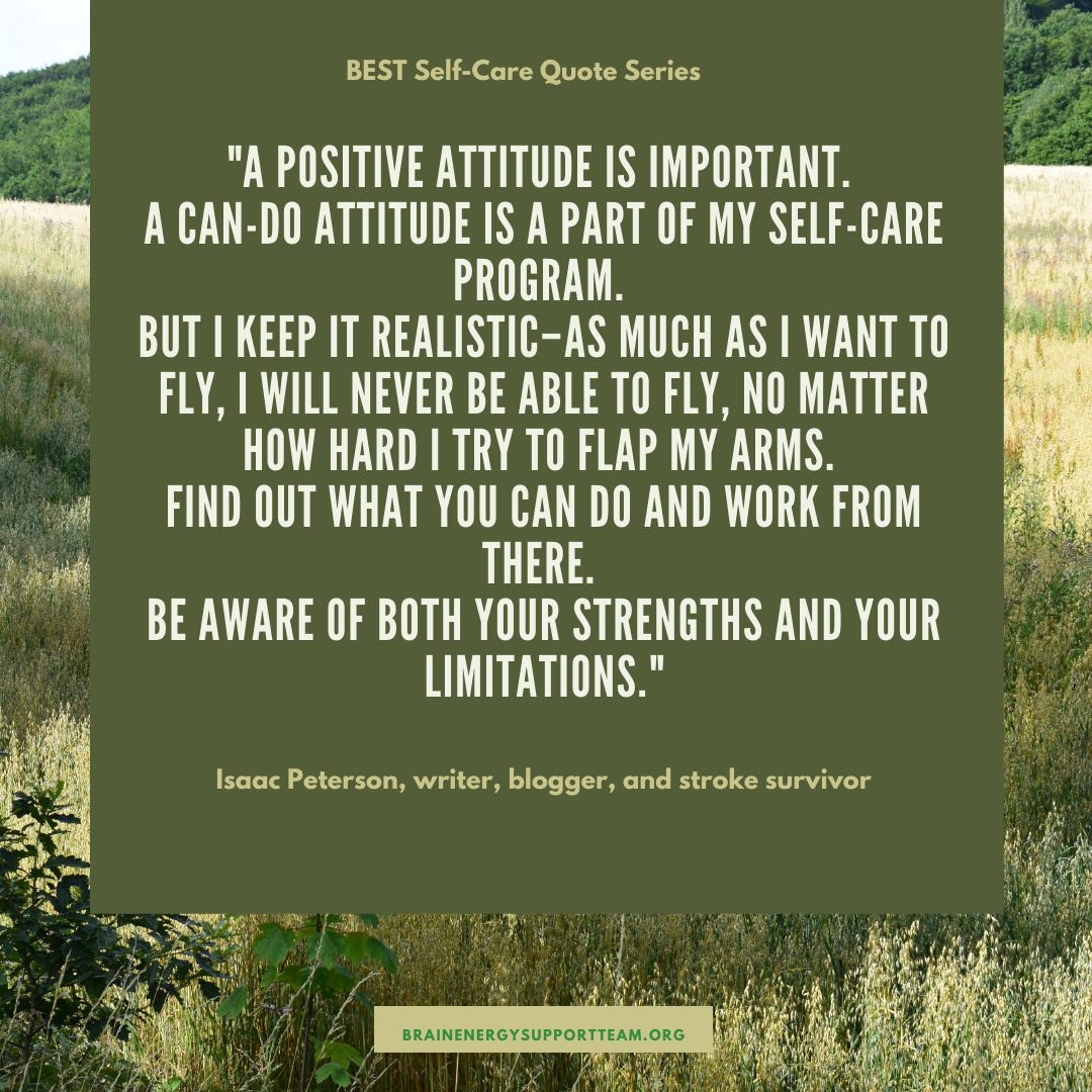BEST Self-Care Quote Series: Isaac Peterson