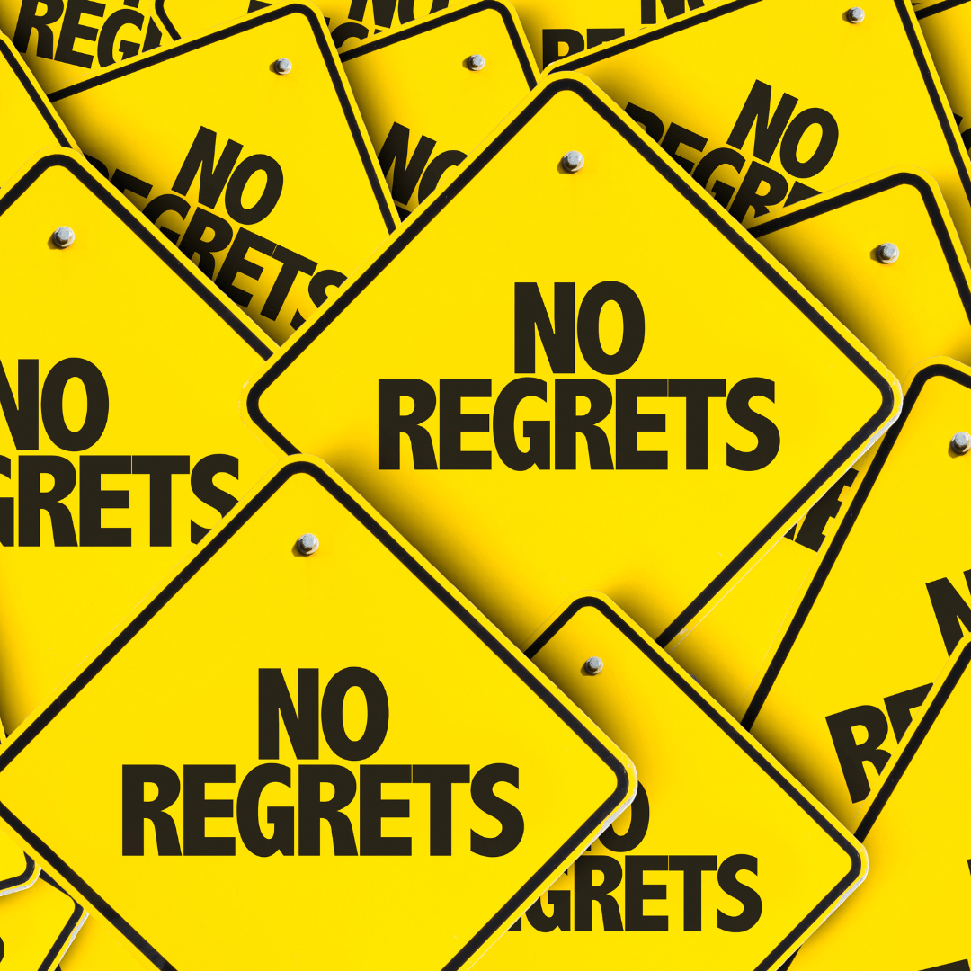 No regrets graphic 2022